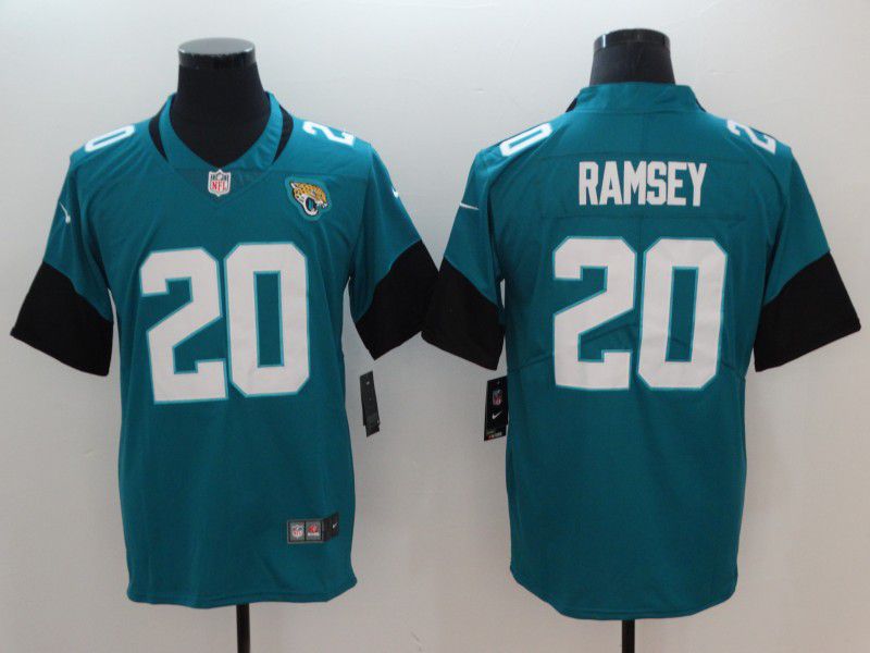Men Jacksonville Jaguars #20 Ramsey Green Vapor Untouchable Limited Player Nike NFL Jerseys